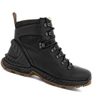 Pánské Boty Ecco Exohike Retro Hiker Černé | CZ 436LIS